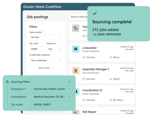 Curated, Always-Current Job Sourcing