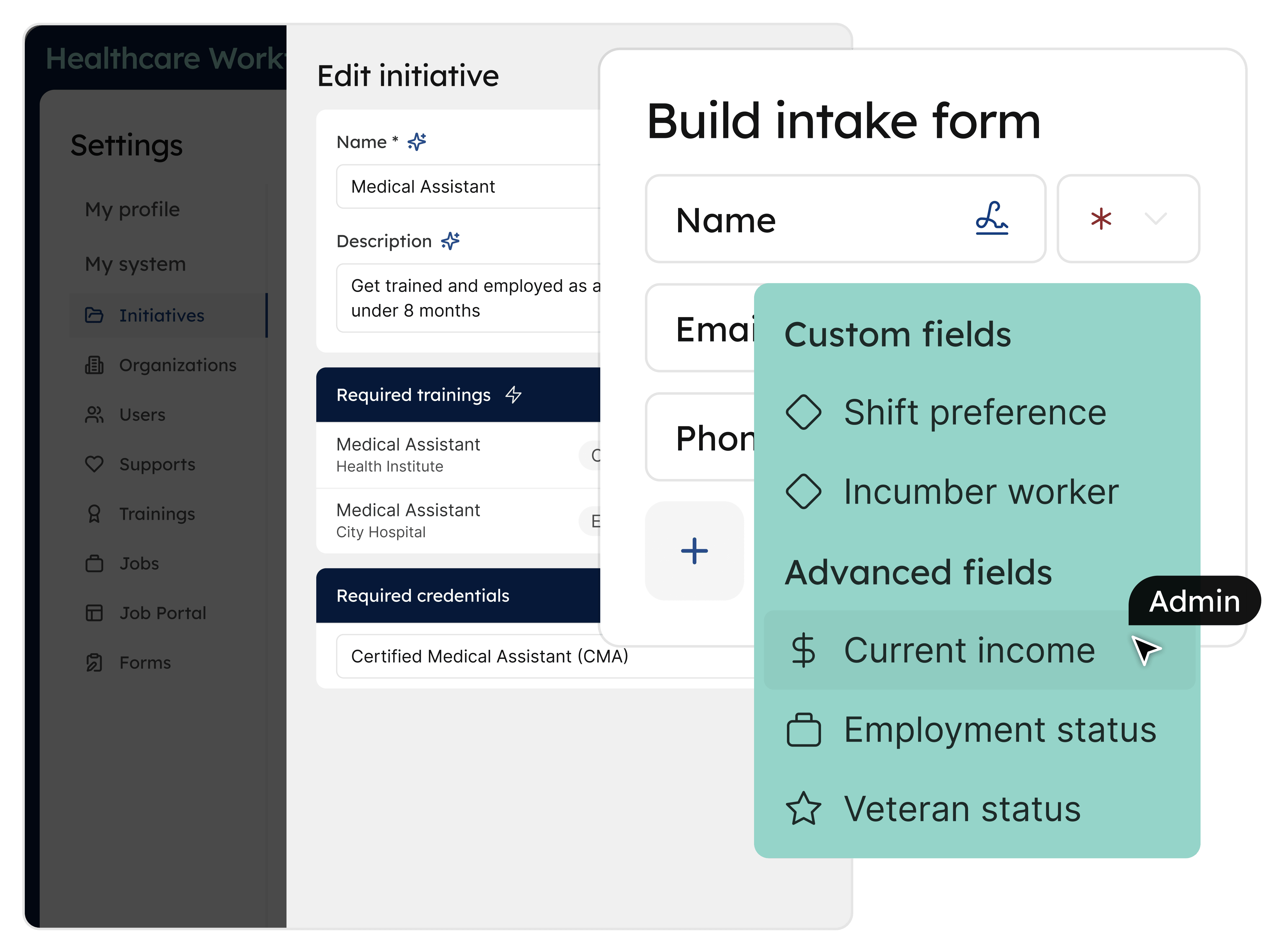 STEAMe Coordination platform workforce system