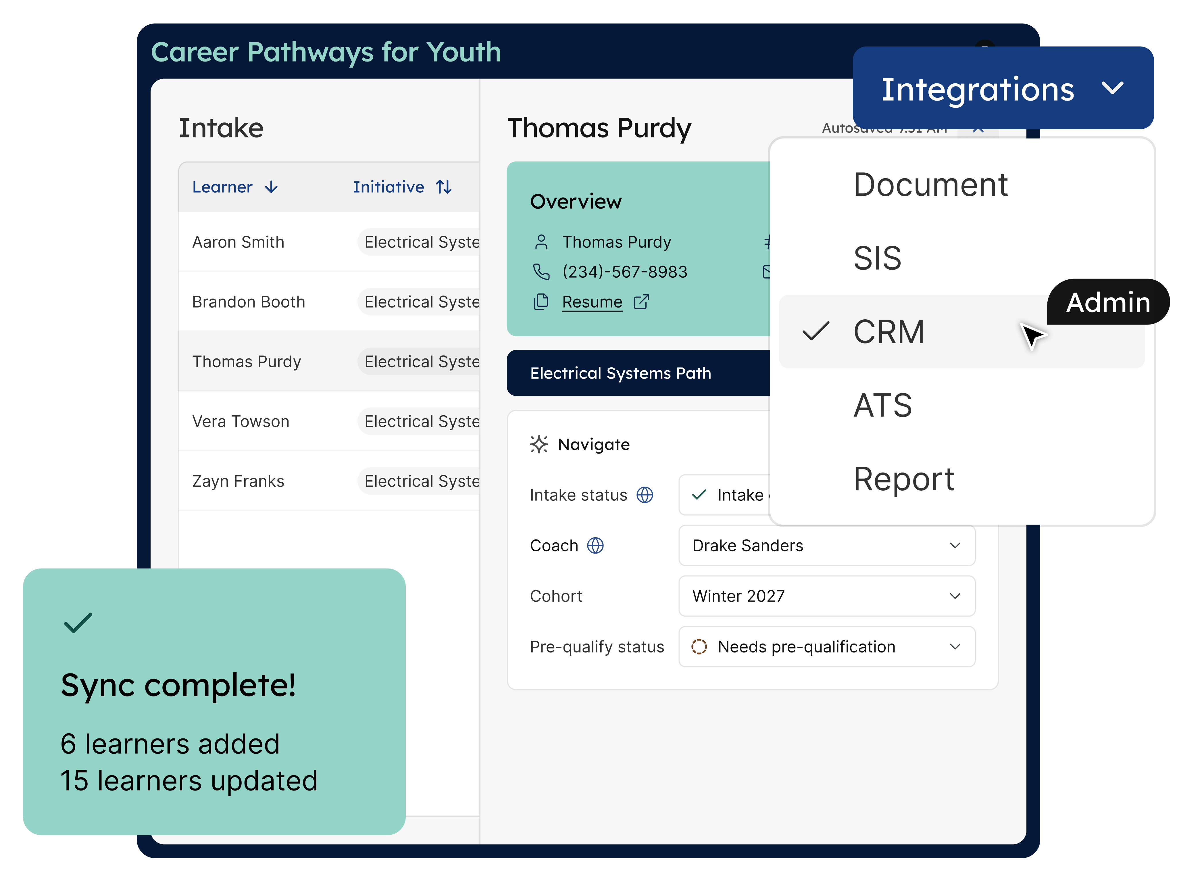 STEAMe Coordination Platform - End-To-End Support & Management
