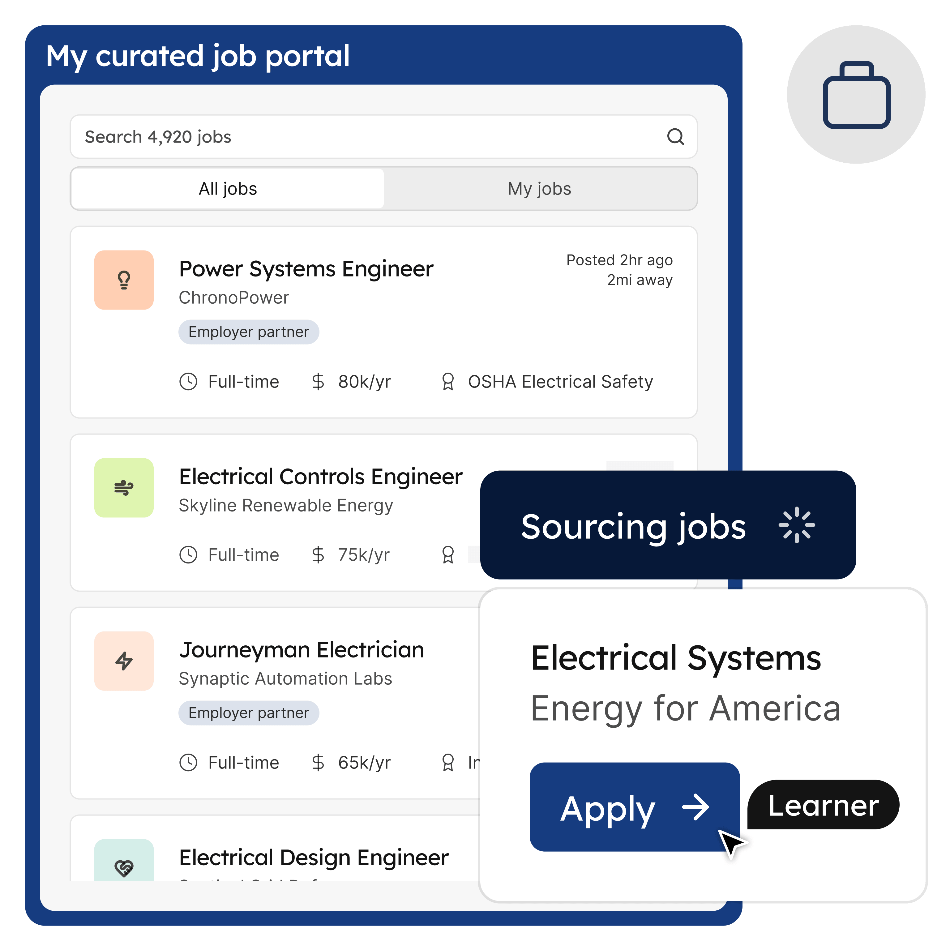 STEAMe Job Portal Overview