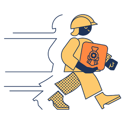 STEAMe Female Worker 2D Vector Photo