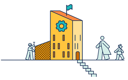 Building workforce systems illustration